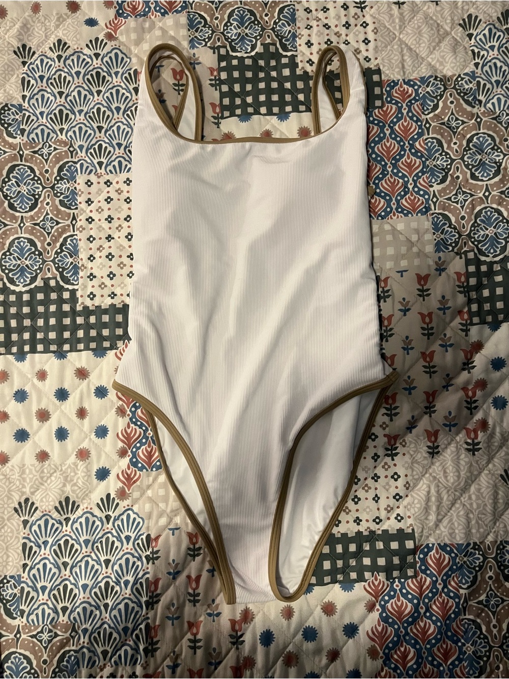 LainSnow: OCEAN ISLE ONE PIECE- COCONUT